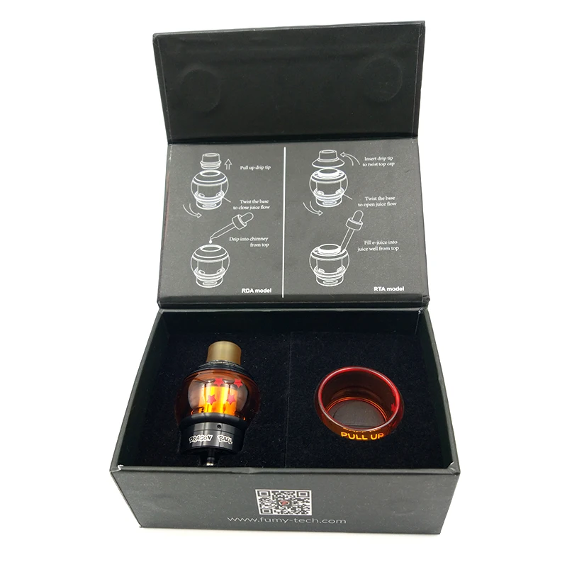 100% Оригинальные fumytech Dragon Ball rtda Кристалл rdta электронная сигарета форсунок VAPE танк