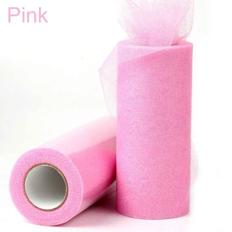 Pink Золотая свадебная настольная дорожка Frigg, 25 ярдов, тени с металлическим блеском, тюлевые рулоны для дня рождения, декоративные рулоны для стола, домашний декор - Цвет: Pink