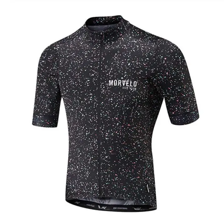 9D pad Morvelo летняя дышащая футболка с коротким рукавом для велоспорта Ropa De Ciclismo Hombre одежда для велоспорта Топы MTB Одежда для велоспорта