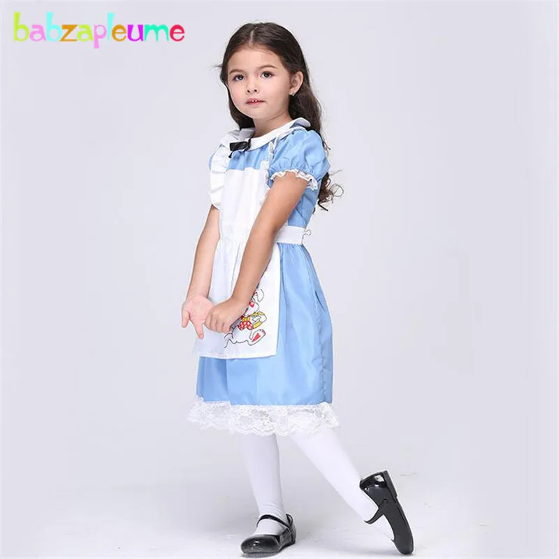 Брендовая одежда для девочек babzaплюme мультяшный костюм косплея на Хэллоуин
