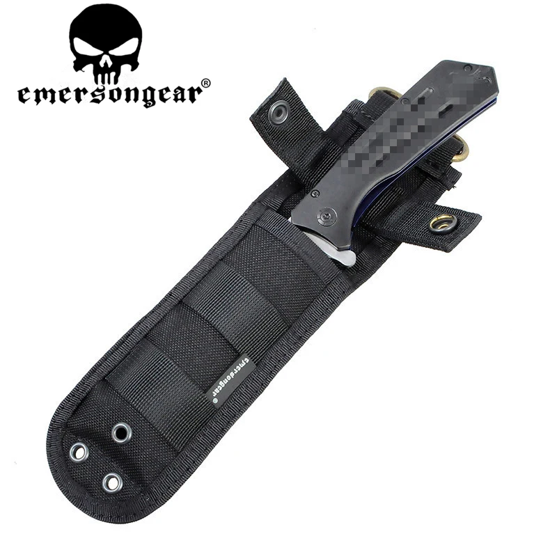 EMERSON Тактический Ножи Чехол Военная армейская Сумка MOLLE Ножи сумка EM8332Tactical ножны, покрой! Досуг спортивная Охотничьи сумки