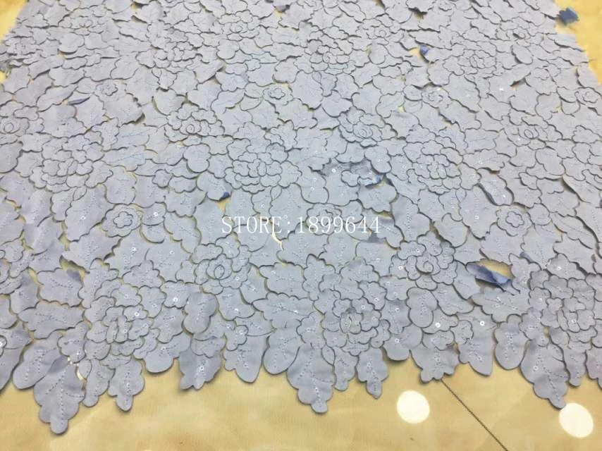 Африканские блестки тюль кружева горячий новый для Белый Цвет гипюр африканская