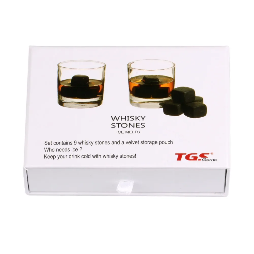 9 шт./компл. камни для виски охлаждающий кубик пива кулер вина бесплатная доставка