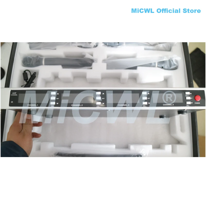 Беспроводная микрофонная система УВЧ для караоке ручной беспроводной микрофон