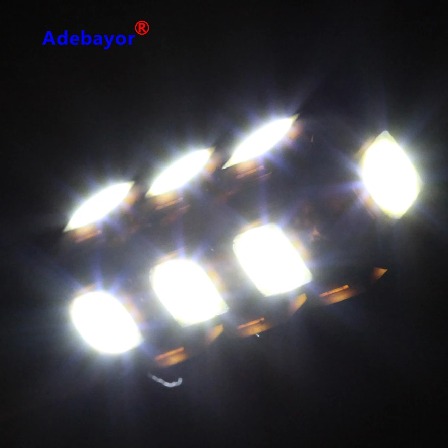 50X автомобильный H1 5050 SMD 13 светодиодный противотуманный фонарь лампа 12 В