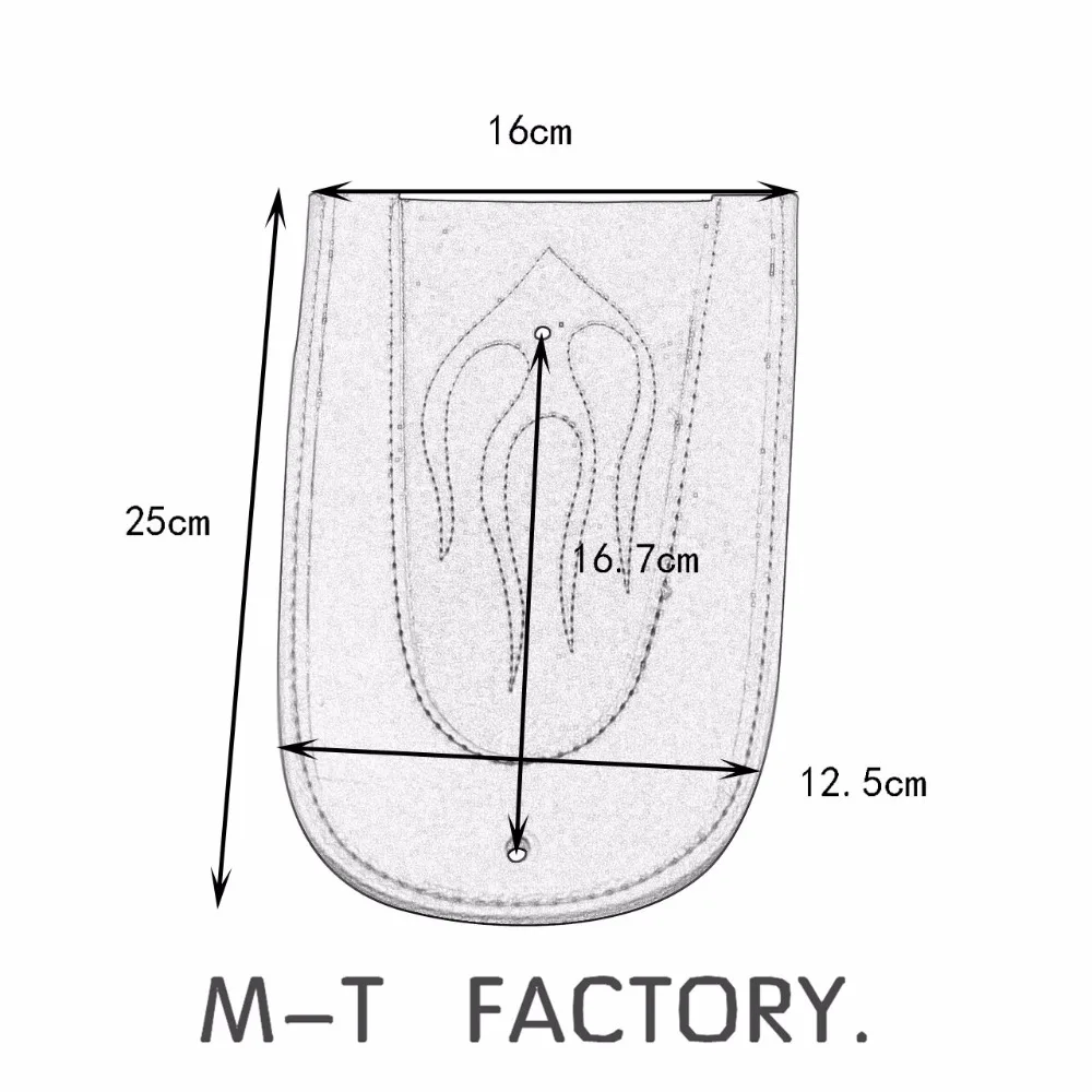 

Motorcycle Sportster Rear Fender Bib w/ Flame Stitch For Harley Sportster Solo Seat XL 883 1200 04-15 Custom Roadster SuperLow