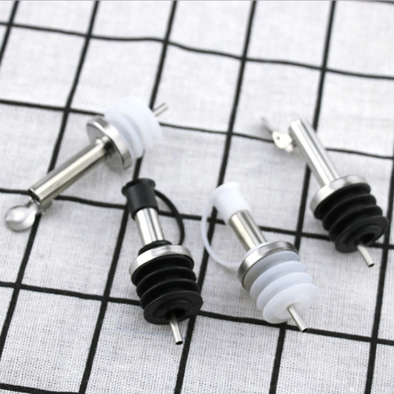 CHANOVEL 2 шт. нержавеющая сталь бутылка для ликера Pour Pourer Cap диспенсер вина с крышкой