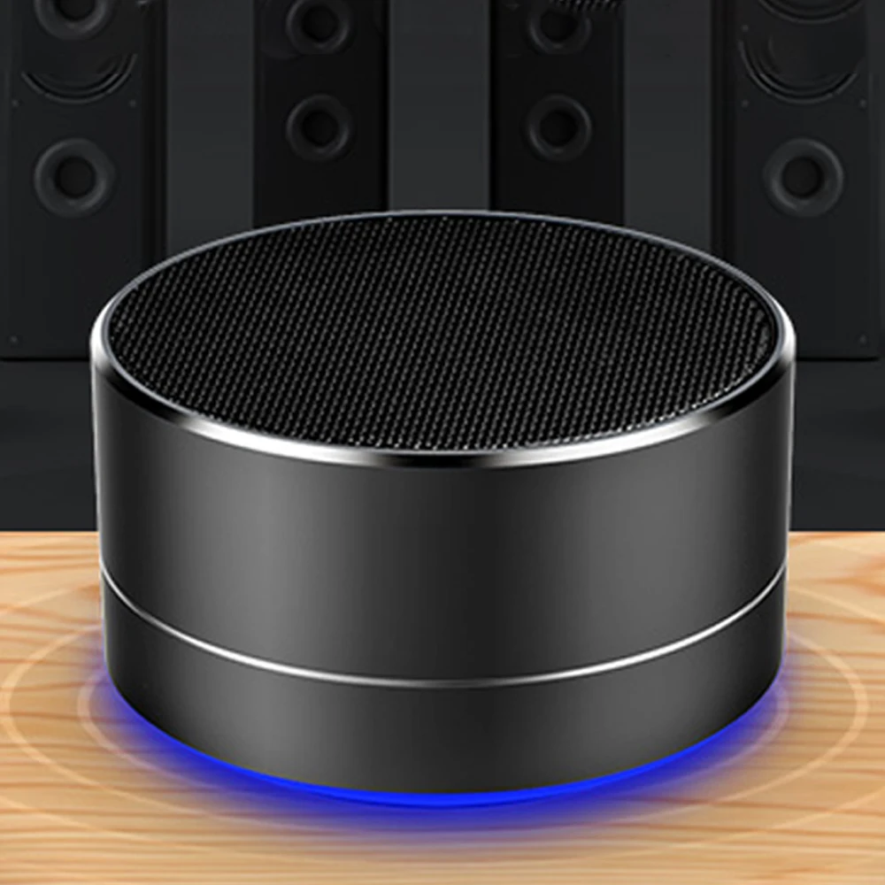 Aipal LED Bluetooth Speaker Mini Portable Wireless Musical Audio Subwoofer Loudspeakers Handsfree With Mic SD Card | Электроника