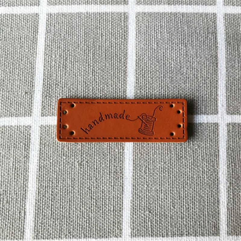 Lychee Life 10 шт. этикетки ручной работы из искусственной кожи, нот, мишка, кнопка, узор, этикетки, сделай сам, одежда, сумки, бирки, аксессуары для шитья