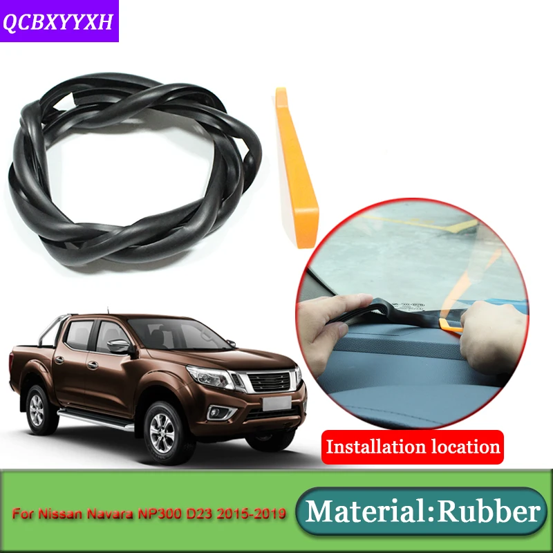 Автомобильный Стайлинг для Nissan Navara NP300 D23 2015 2019 резиновые противошумные