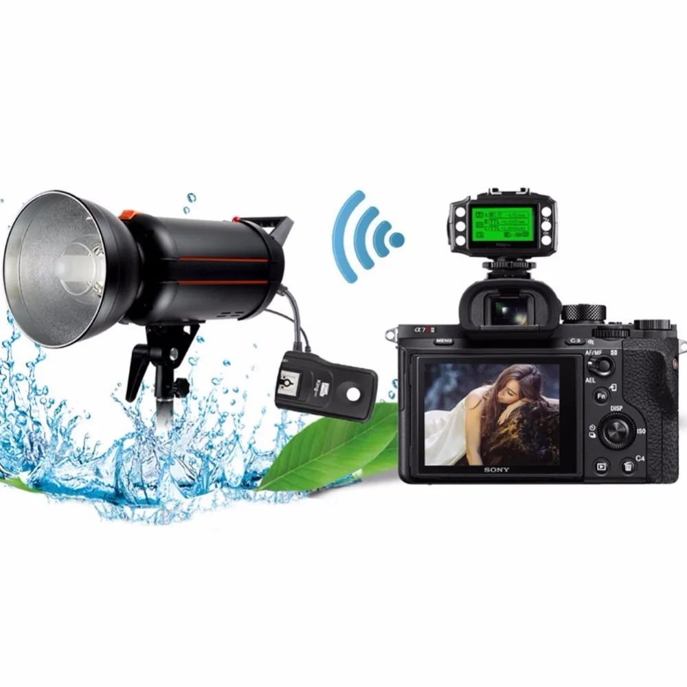 Pixel King Pro 2 4G беспроводной триггер для вспышки TTL 1/8000S HSS приемник передатчик Sony A7 A7R