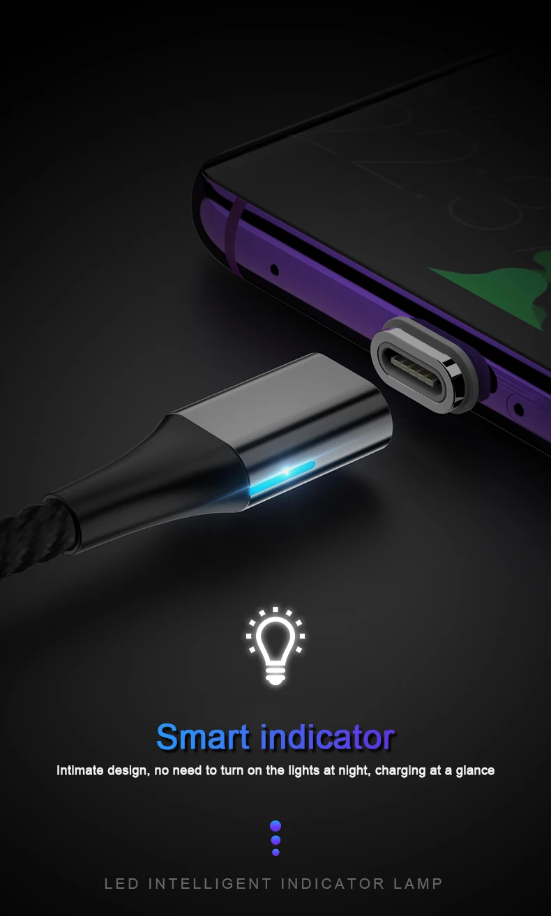 5А Магнитный кабель Micro usb type C супер быстрая зарядка телефона Microusb type-C магнитное зарядное устройство usb c для huawei xiaomi samsung
