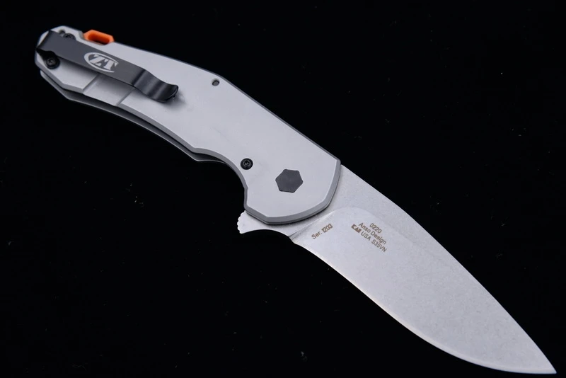 JUFULE ZT0220 складной D2 лезвие стальная ручка титановое покрытие Флиппер Открытый лагерь выживания карманный EDC инструмент ужин кухонный нож