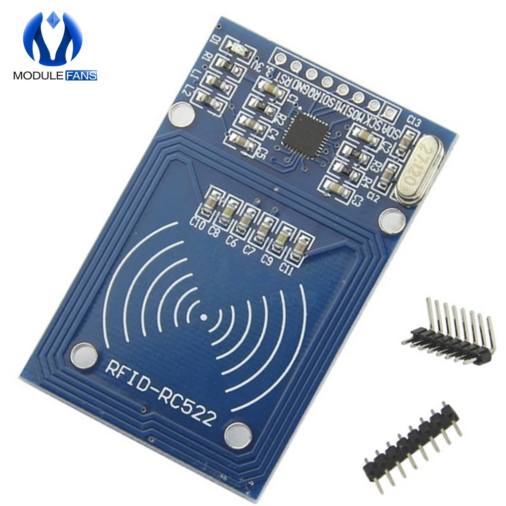 10 шт. MFRC 522 RC RC522 RFID IC Беспроводной модуль для Arduino SPI писатель микросхемой чипом
