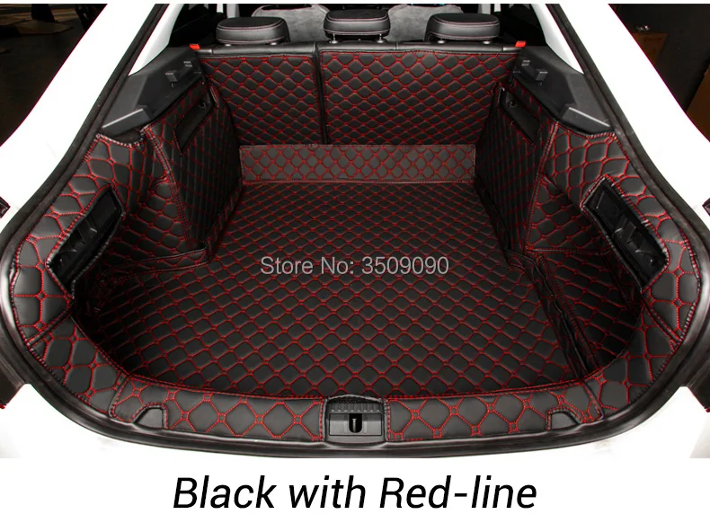 

Car Rear Tail Car Trunk Mat Durable Boot Carpets Full Coverage Cover Protective Car Styling for Skoda Superb 2015-2019 B8
