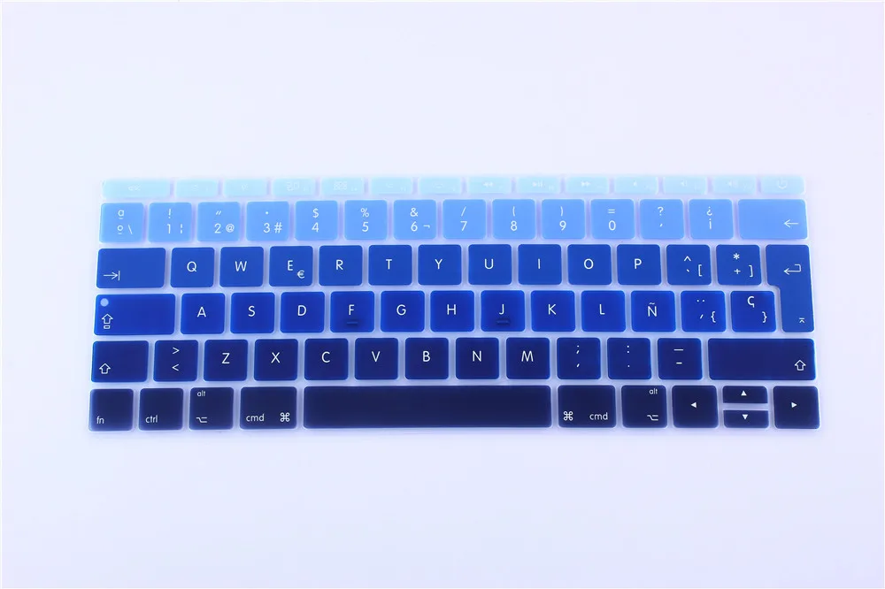 12 версия ЕС испанский чехол для клавиатуры силиконовая кожа нового Macbook дюймов