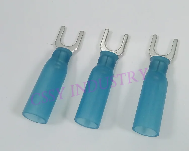 Бесплатная доставка 100 шт./лот термоусадочные клеммы с вилкой водонепроницаемые