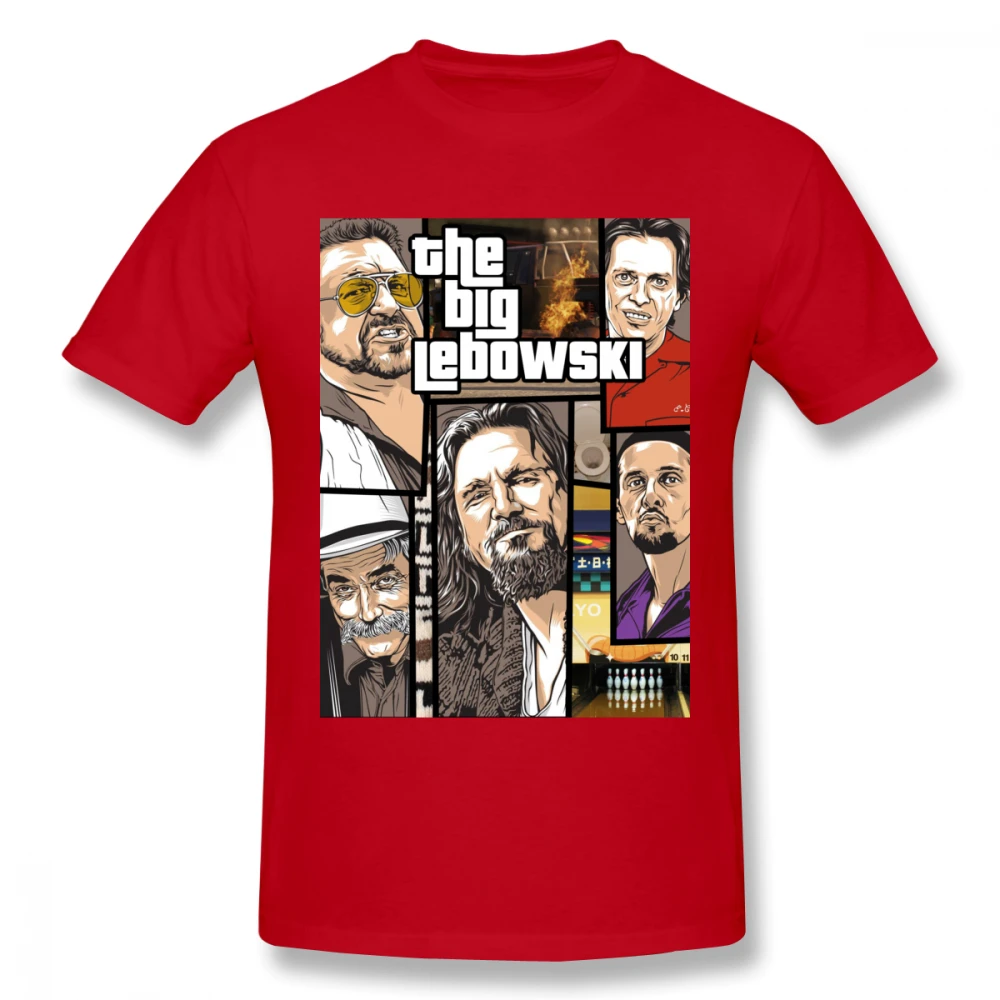 Мужская футболка lebowski большой размер 5XL | одежда