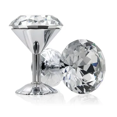 Античная Хрустальная мыльница для ванной комнаты, настенная полированная отделка, латунные аксессуары для ванной комнаты, европейские серебряные аксессуары для ванной комнаты, набор - Цвет: single robe hook