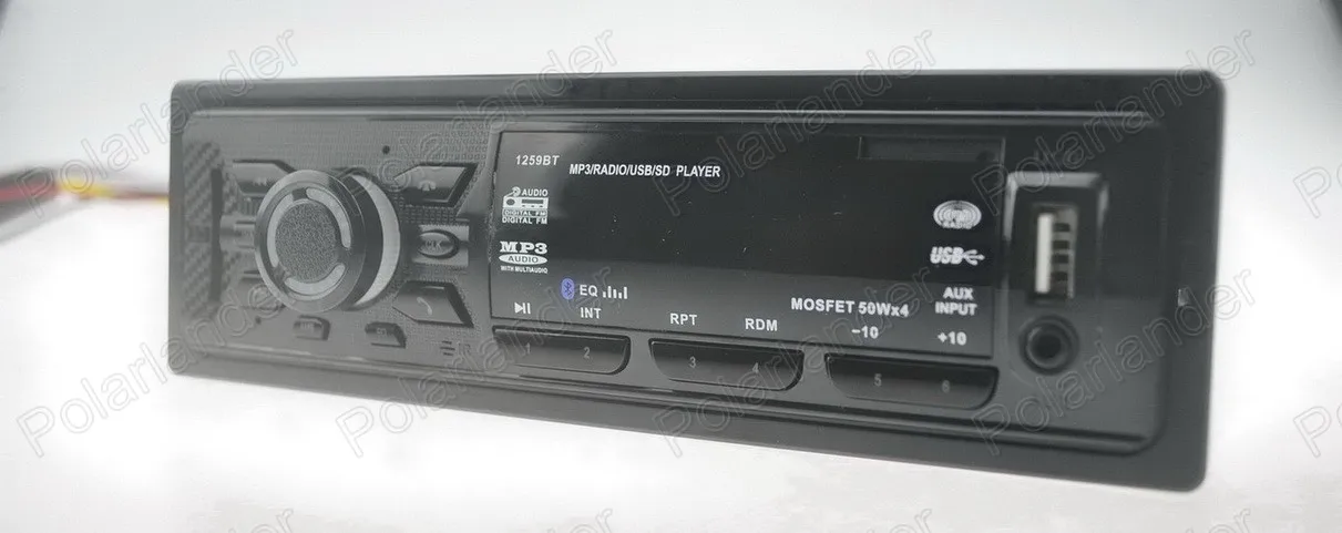 Автомобильное радио bluetooth музыкальный телефон MP3 FM USB универсальный 1 Din пульт