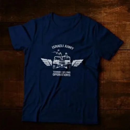 

Israeli Army Terror Fighting Military Operations Ultra Cotton Men Brand Cotton Men Basic Tops Fitness T-Shirt