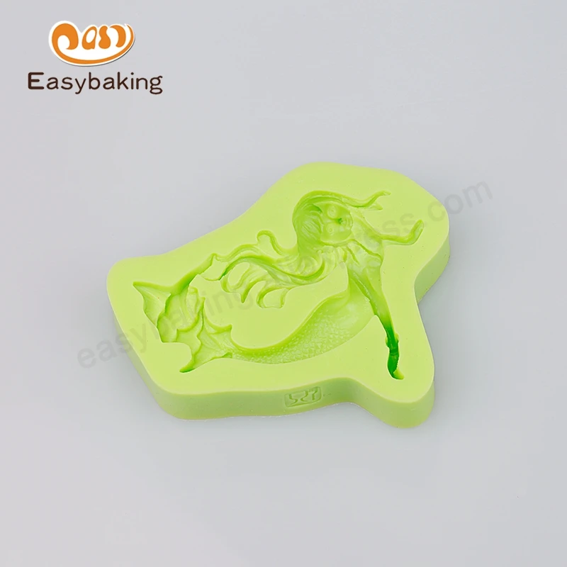 DIY силиконовые формы для помадки сказочный мир Русалка торт украшения