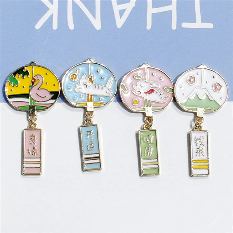 

Pinksee 1PC Cute Cartoon Girls Clip Pendant Brooch Pocket Clothing Accessories for Women Lovely Lucky/Health/Rich Pins