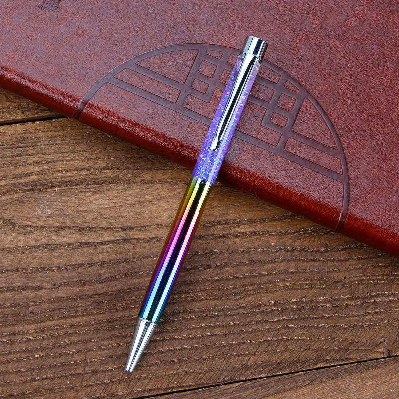 Креативная шариковая ручка с кристаллами, кристаллами, алмазами, металлическая шариковая металлическая ручка, шариковая ручка для студентов, ручка для подписи, для офиса, школы, канцелярские принадлежности, подарок - Цвет: A-a6o