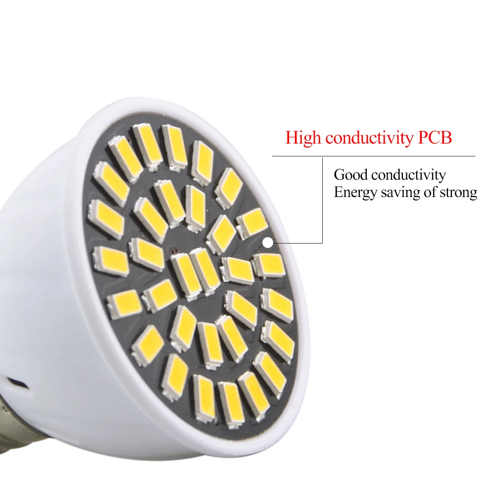 Лампада de led spotlight GU10 MR16 110 В 220 В SMD5733 Lamparas Светодиодная лампа 4 Вт 6 Вт 8 Вт ампулы светодиодные лампы для домашнего внутреннего освещения