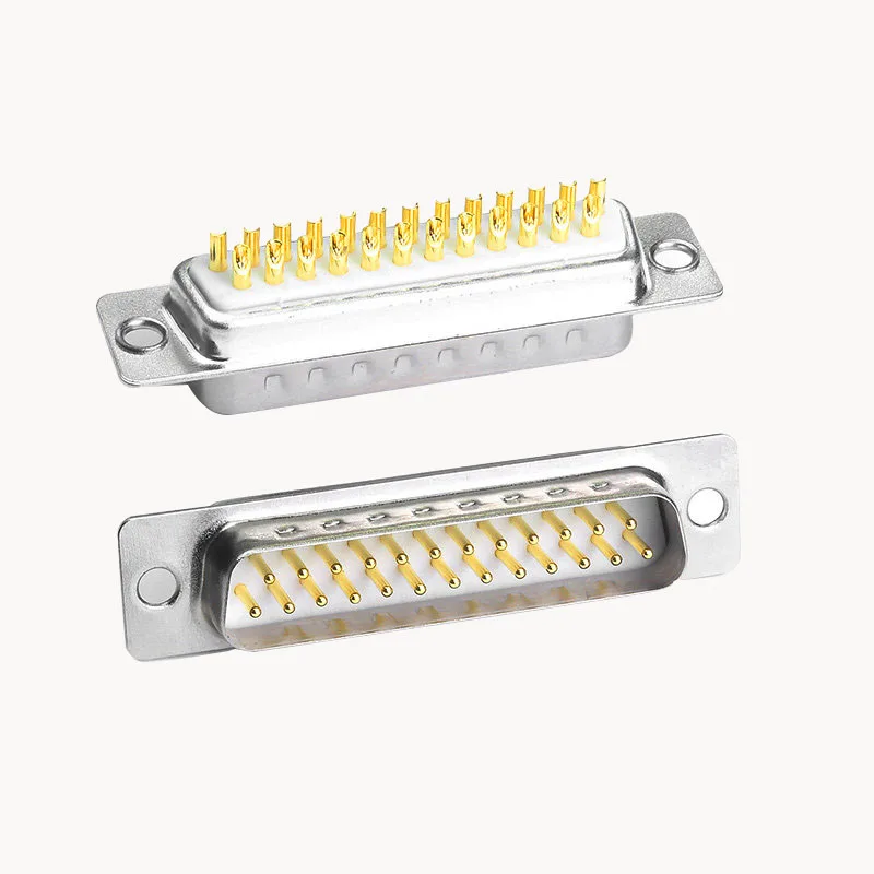 DB25 25-pin типа «папа» женский металлический корпус с позолоченной головкой разъема VGA Видео компьютера интерфейс
