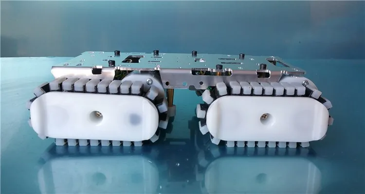 Роботизированный автомобильный аксессуар сделай сам алюминиевый Wi-Fi танк шасси