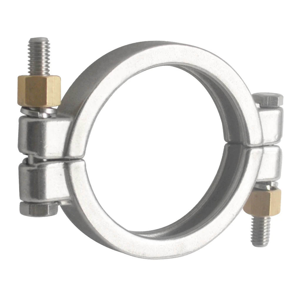 

MEGAIRON 2.5" High Pressure Tri Clamp Clover SS316 Sanitary Pipe Fittings For 77mm OD Ferrule