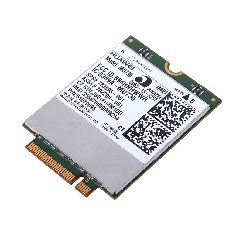 NoEnName_Null высокое качество WWAN карта NGFF M.2 беспроводной 3g для HUAWEI MU736 WCDMA HSP HSPA+ EDGE GPRS GSM модуль