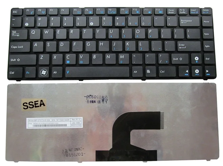 

Новая клавиатура для ноутбука ASUS K43S, A43S, K43SA, A43SA, K43SJ