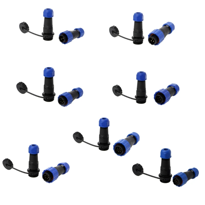 IP68 SP16 2Pin/3Pin/4Pin/5Pin/6Pin/7Pin/9Pin водонепроницаемый светодиодный разъем | Обустройство