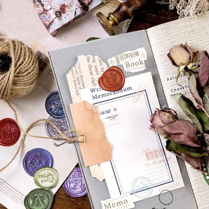 45 шт./кор. новая милая ретро-краска бумажная искусственная наклейка рукоделие