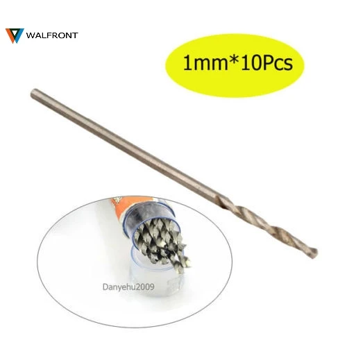 10 шт./упак. 1 мм Micro HSS под названием Matrix Body diamond cutter PDC прямой хвостовик электрические Сверл Из быстрорежущей инструментальной стали для печатной платы тонким Алюминий листового железа Тонкий планка