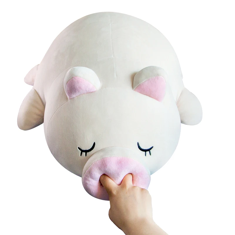 38-70cm 9 Syles Lying Resting Pig Stuffed Plush Toy Big Dolls Birthday Gift Sofa Cushion Cute Soft Sleeping with Nostril | Игрушки и