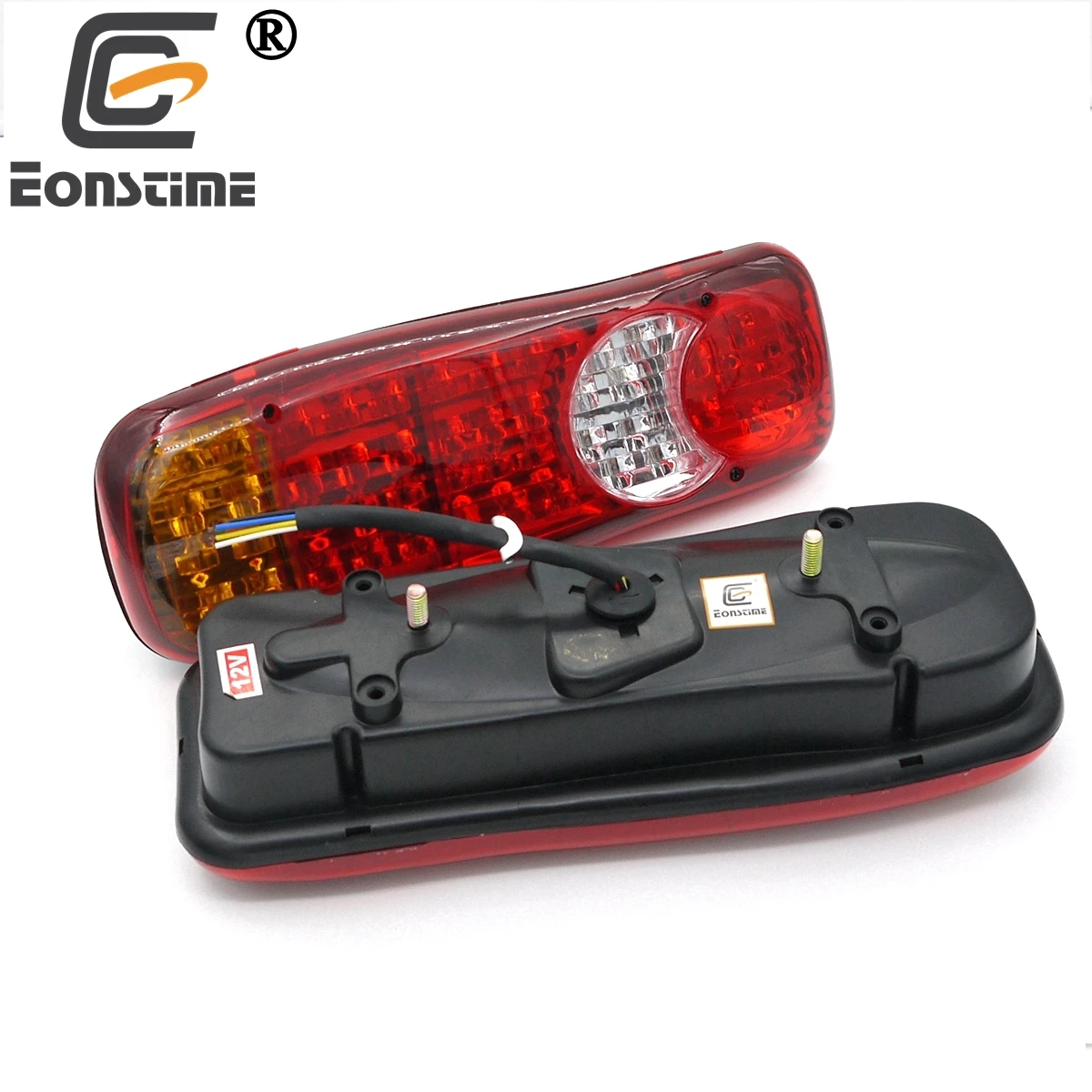Eonstime 2 шт. 12V/24V автомобилей автомобиля прицеп грузовик светодиодный Стоп задний