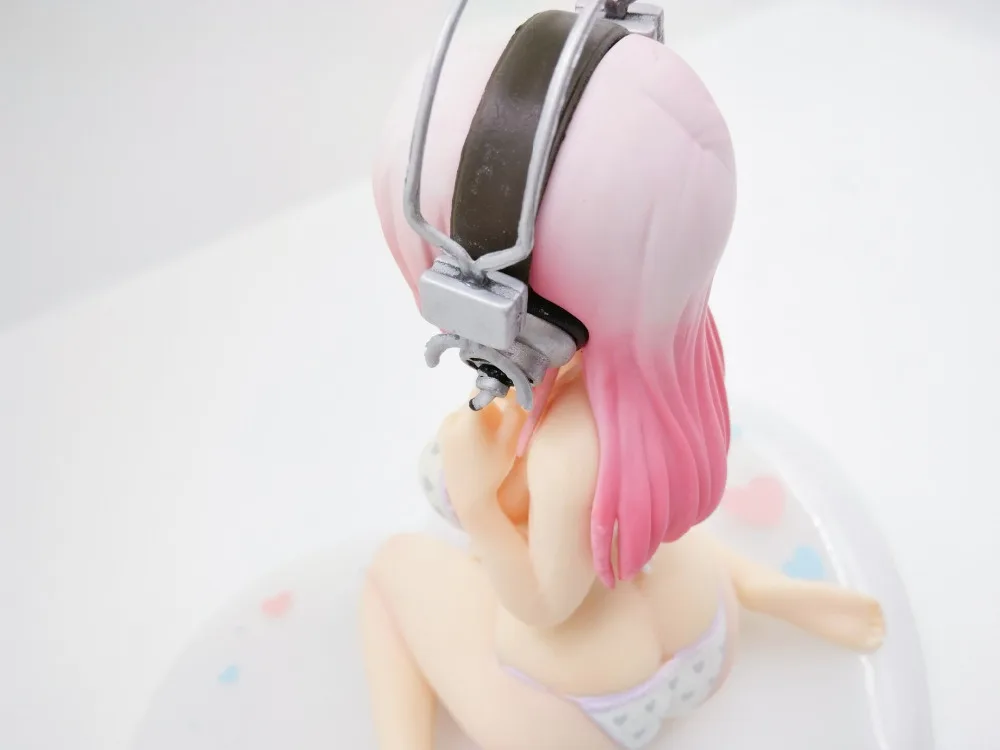 Супер Sonico Рождественский костюм бикини волна сексуальная девушка 13 см ПВХ
