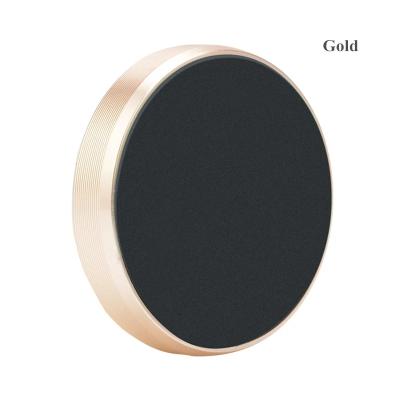 gold color Магнитный держатель для мобильного телефона, Приборная панель автомобиля, мобильный кронштейн для iPhone X, samsung, s9, s8, магнитная настенная наклейка, держатель для мобильного телефона, подставка - Цвет: gold color