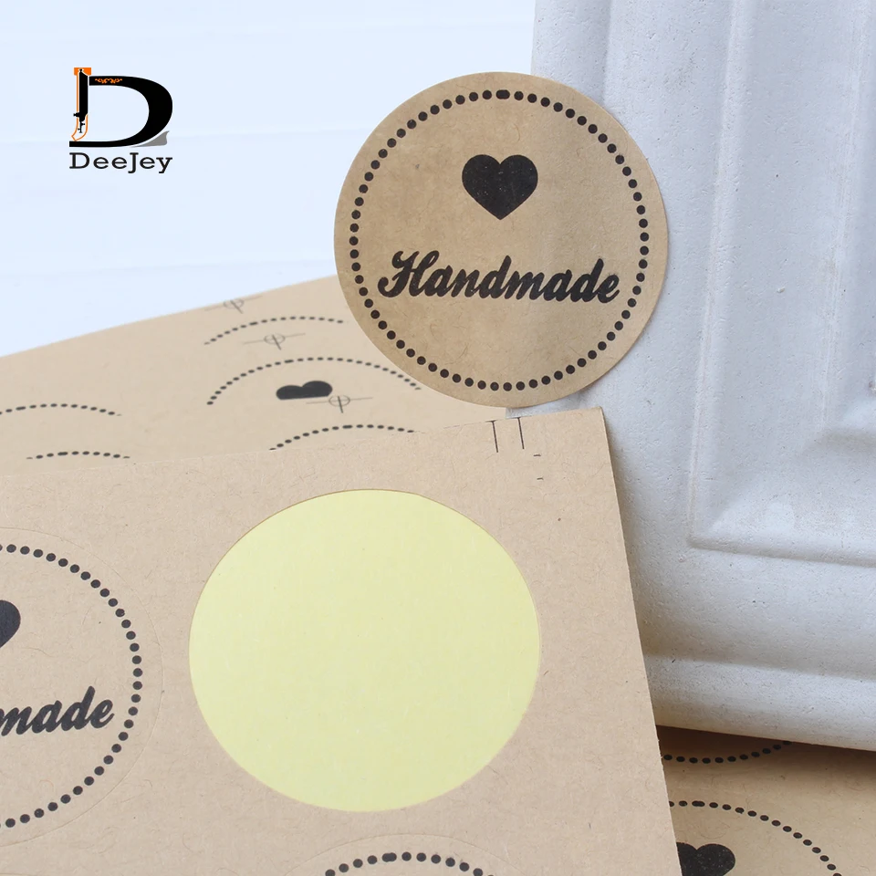 200 шт./партия круглые наклейки для упаковки тортов 38 мм | Дом и сад