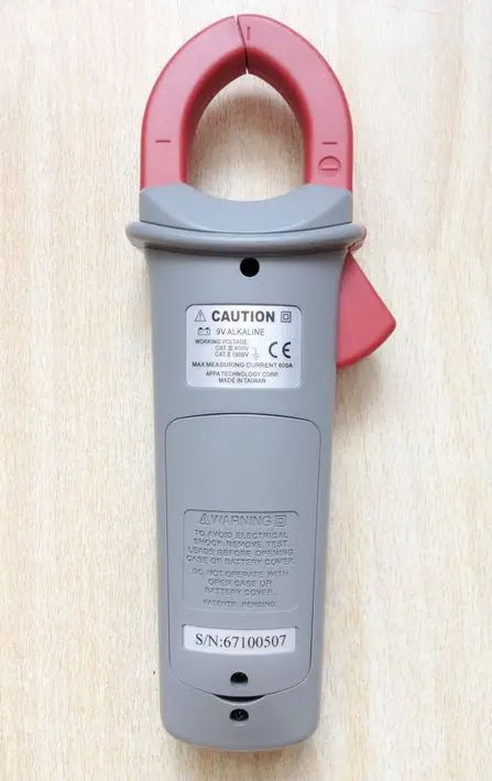 Импорт тайваня APPA клещи правда RMS измеритель мощности A18Plus токоизмерительные |