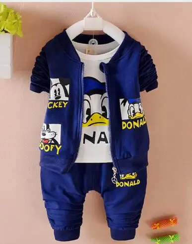 Детские Комплект одежды хлопок Демисезонный Одежда для новорожденных Дональд