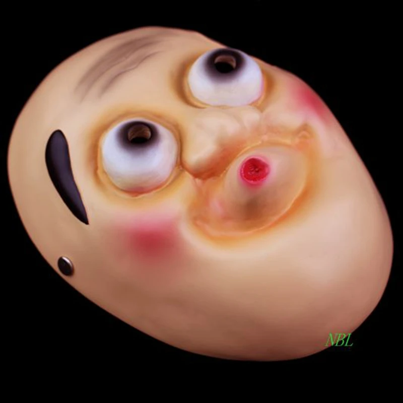 Милая японская аниме-фигурка световая маска из смолы Death Note Полнолицевая