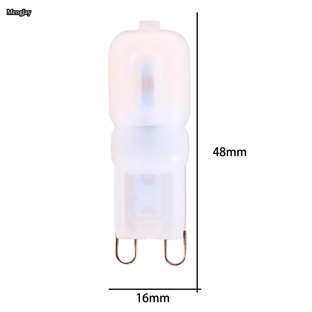 1x G9 Светодиодная лампа для кукурузы AC220V 5 Вт 2835 SMD 14 светодиодная теплая белая