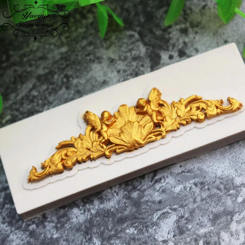 Yueyue Sugarcraft новейшая силиконовая форма Bayby для помадки инструменты украшения
