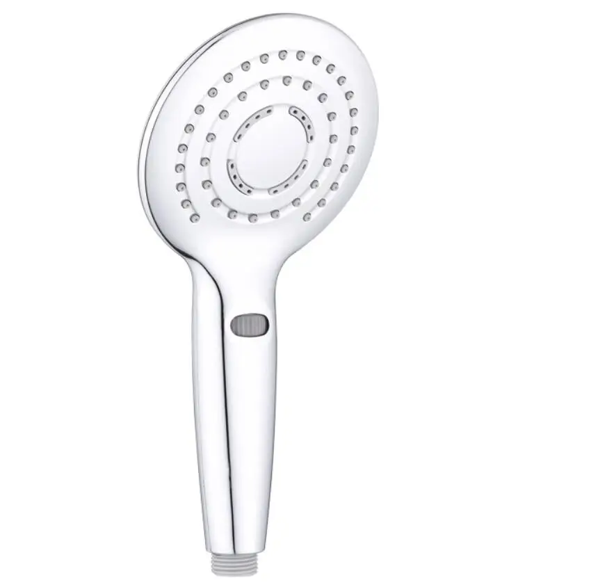 Shower Head Горячая раздвижная кнопка управления дизайн 3 функции высокого давления дождь Душ разбрызгиватель экономии воды одной рукой использование душа - Цвет: Shower Head