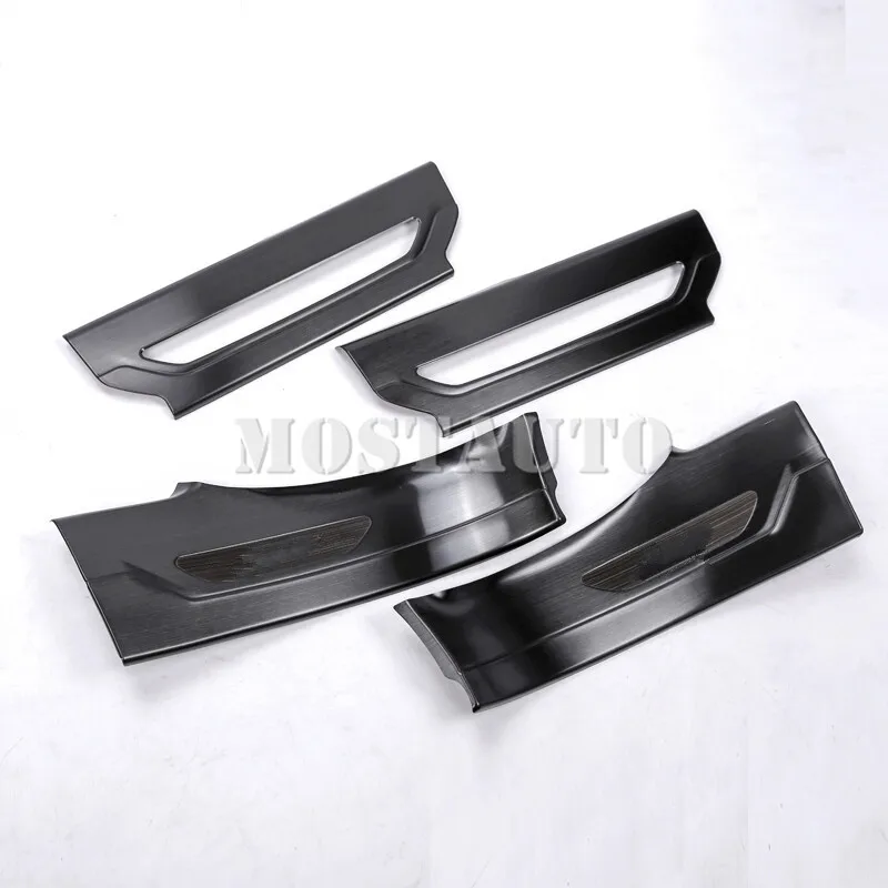 Для Land Rover Range Velar нержавеющая внутренняя Накладка на порог 2017 2019 4 шт