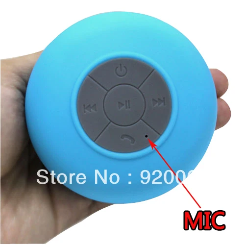 BLUE Waterproof Wireless Bluetooth3.0 Mini Speaker SHOWER POOL Car Handsfree mic Spanish manual | Автомобили и мотоциклы